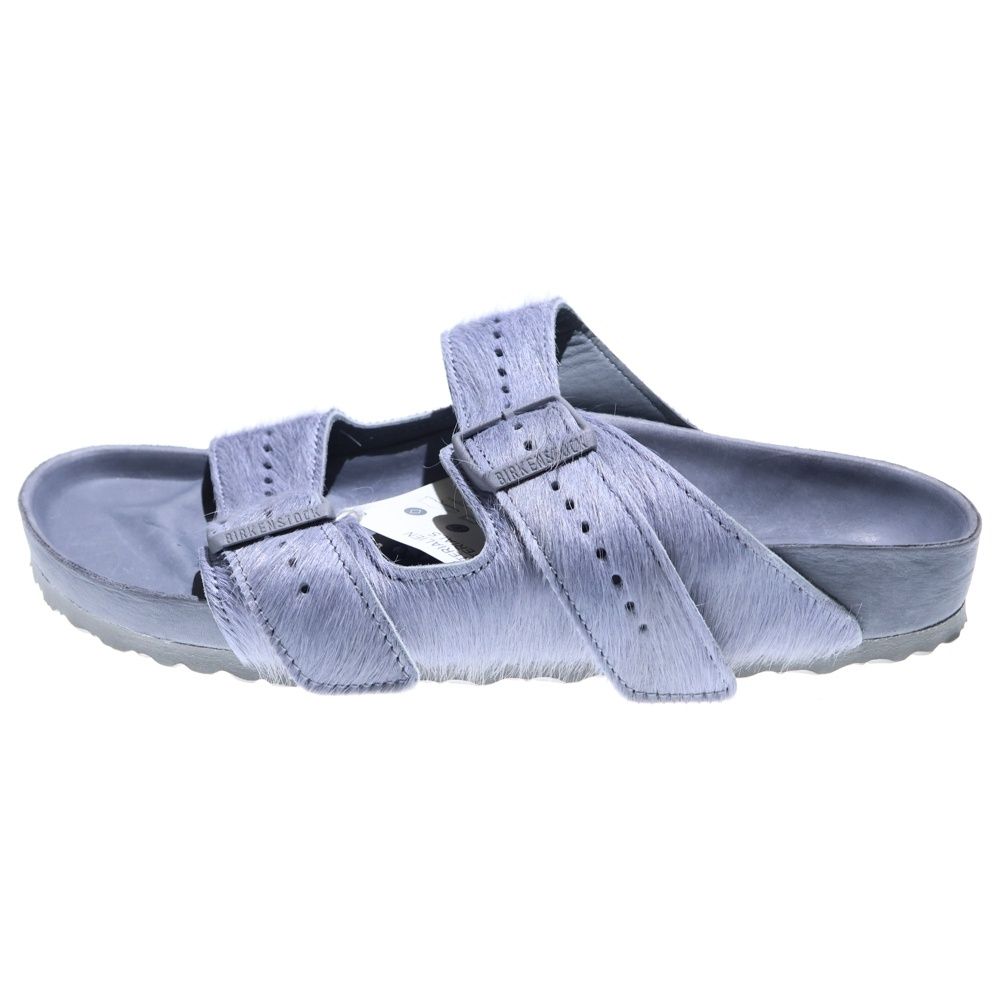 BIRKENSTOCK ビルケンシュトック ×RICK OWENS リックオウエンス フェイクファー ベルトサンダル パープル