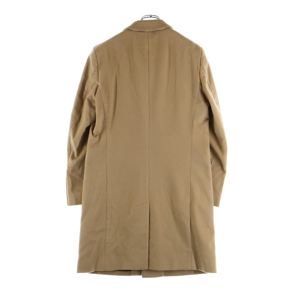 BURBERRY (バーバリー) カシミヤ混 ウール 比翼ボタン チェスター