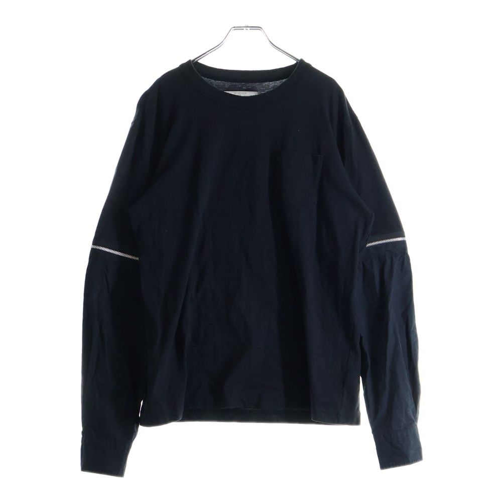 Sacai サカイ Zip Sleeve Long Tee ジップスリーブTシャツ ブラック 20-02295M