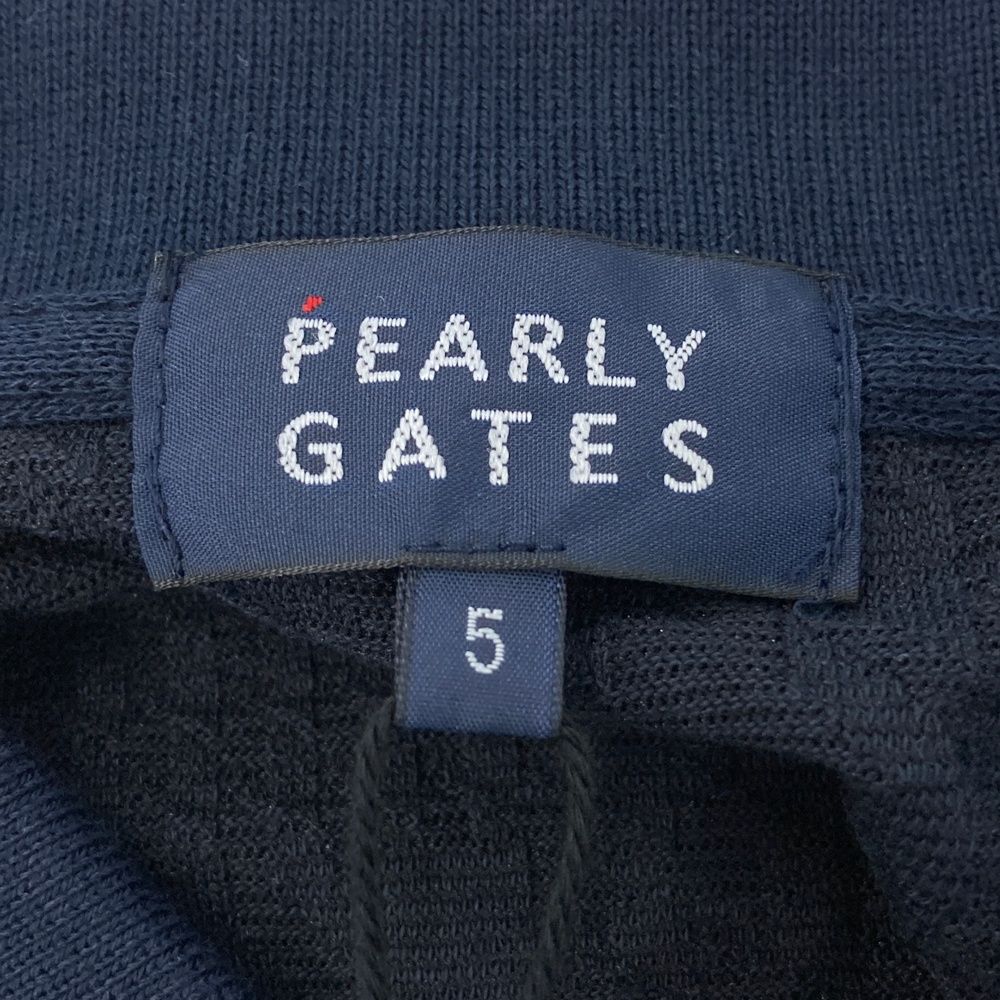 サイズ：5 PEARLY GATES パーリーゲイツ 2024年モデル 半袖ポロシャツ