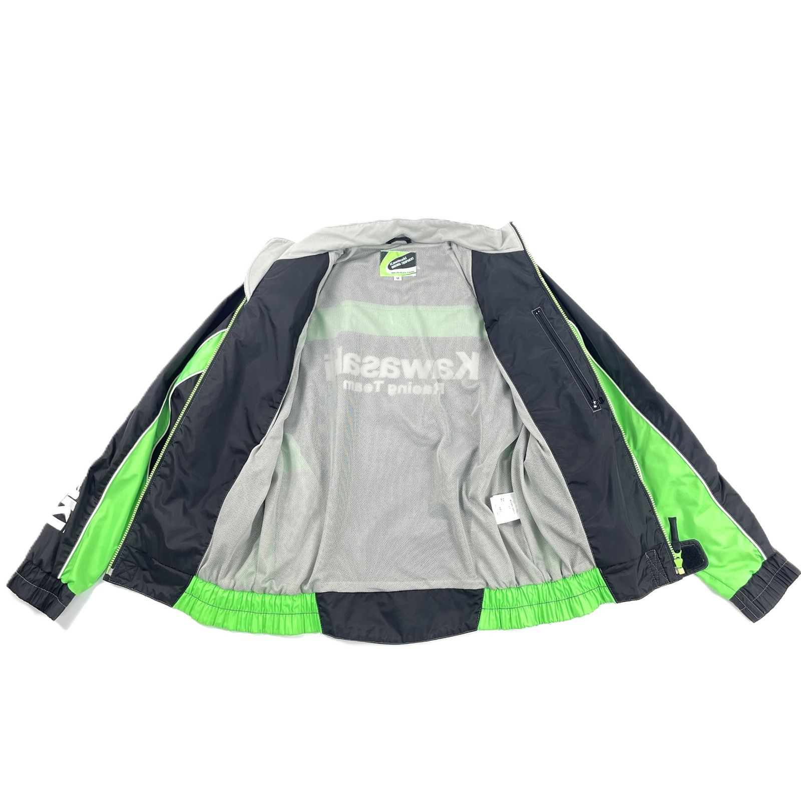 Kawasaki TAICHI ジャケット ブラック/グリーン カワサキパーツ/ウエア