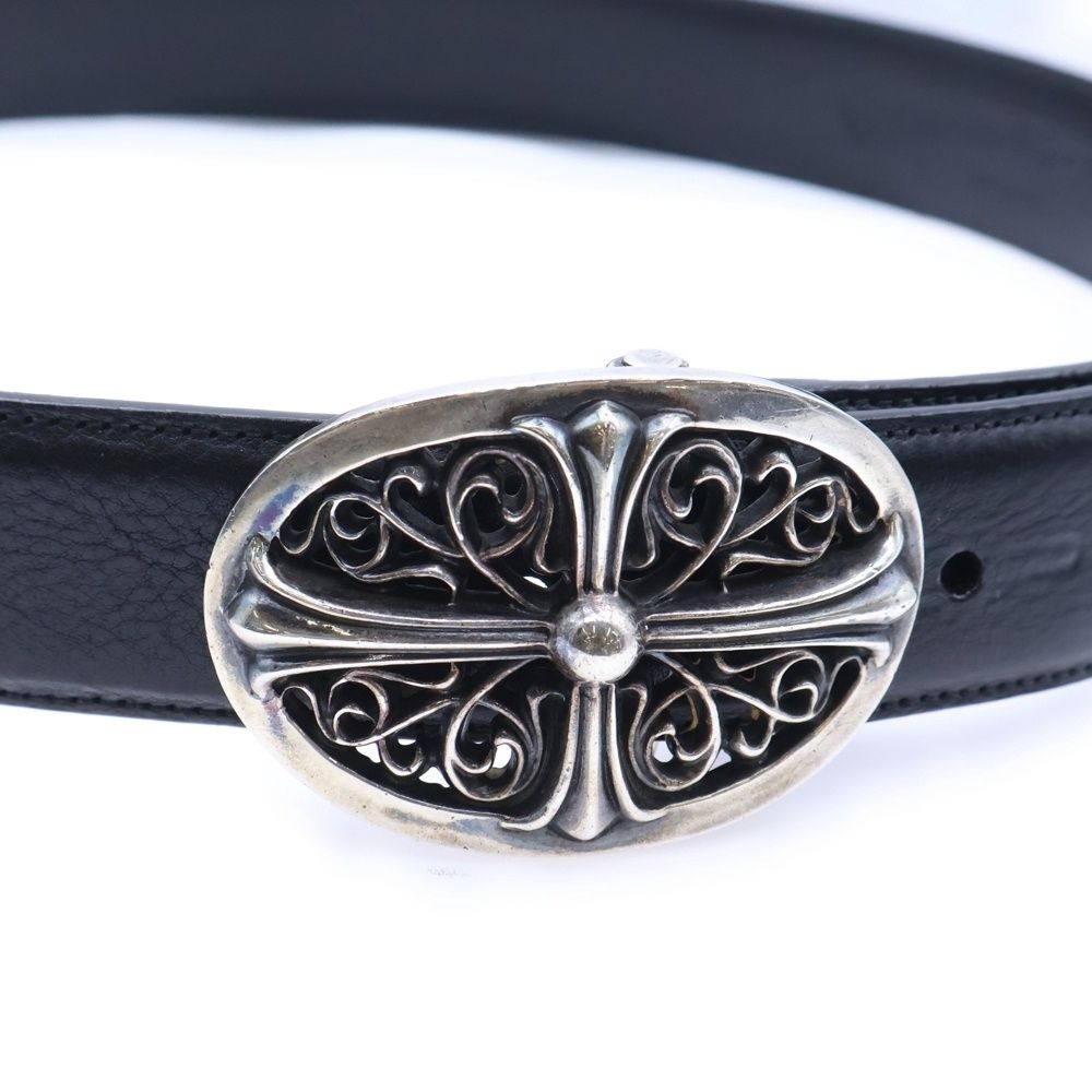 CHROME HEARTS (クロムハーツ) OVAL CROSS STRAP1.5クラシックオーバル