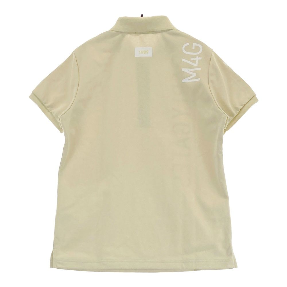 サイズ 1 PEARLY GATES パーリーゲイツ モデル 半袖ポロシャツ ベージュ系 ゴルフウェア レディース ストスト