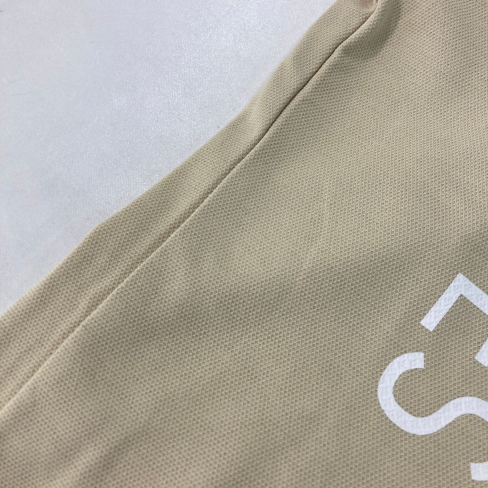  サイズ 1 PEARLY GATES パーリーゲイツ モデル 半袖ポロシャツ ベージュ系 ゴルフウェア レディース ストスト シャツ レディースウェア