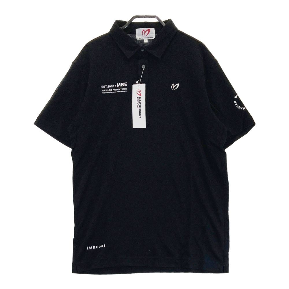 サイズ 5 MASTER BUNNY EDITION マスターバニーエディション モデル 半袖ポロシャツ ブラック系 240101560067 ゴルフウェア メンズ ストスト