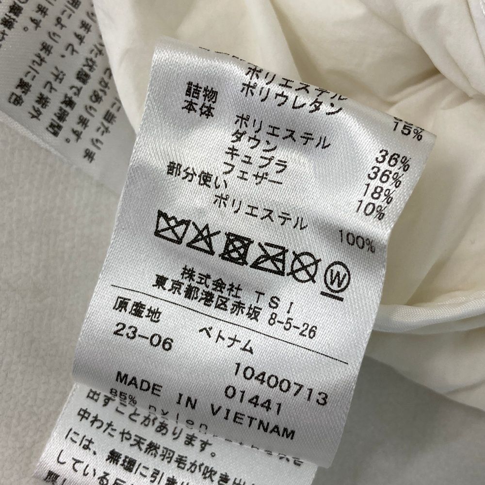  サイズ 2 BALANCE GOLF ニュー ンス WAY ダウンジャケット ホワイト系 ゴルフウェア レディース ストスト ジャケット レディースウェア