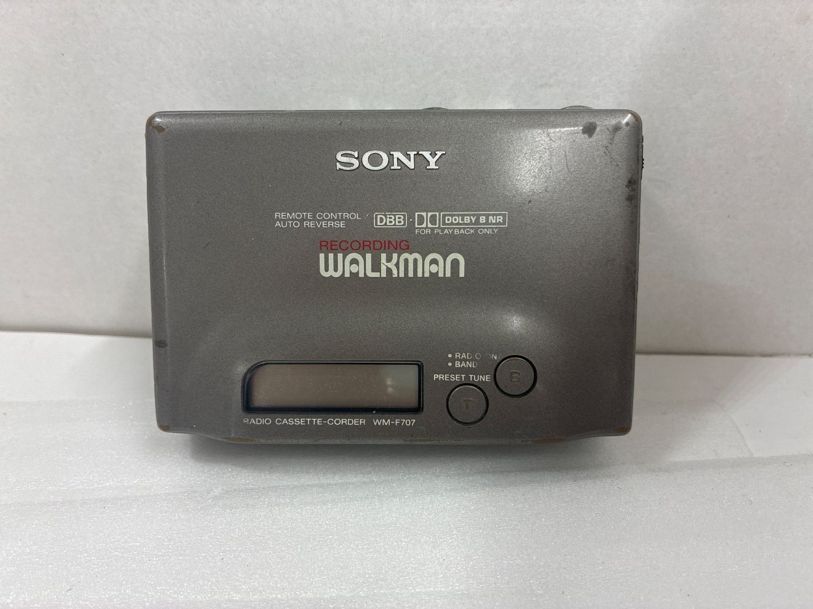 SONY カセットウォークマン WM-F702 ジャンク品 - メルカリ