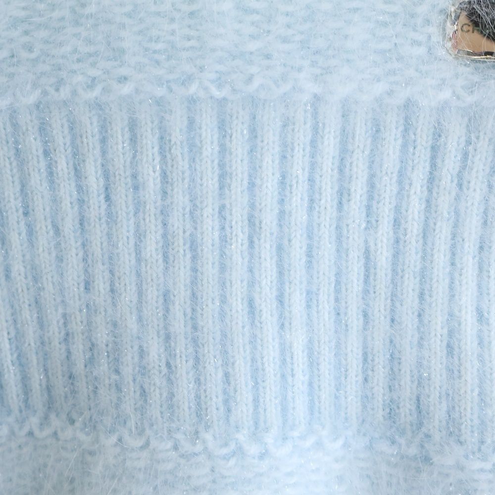 CHANEL (シャネル) Knit One Peace クルーネックニットセーター ニット