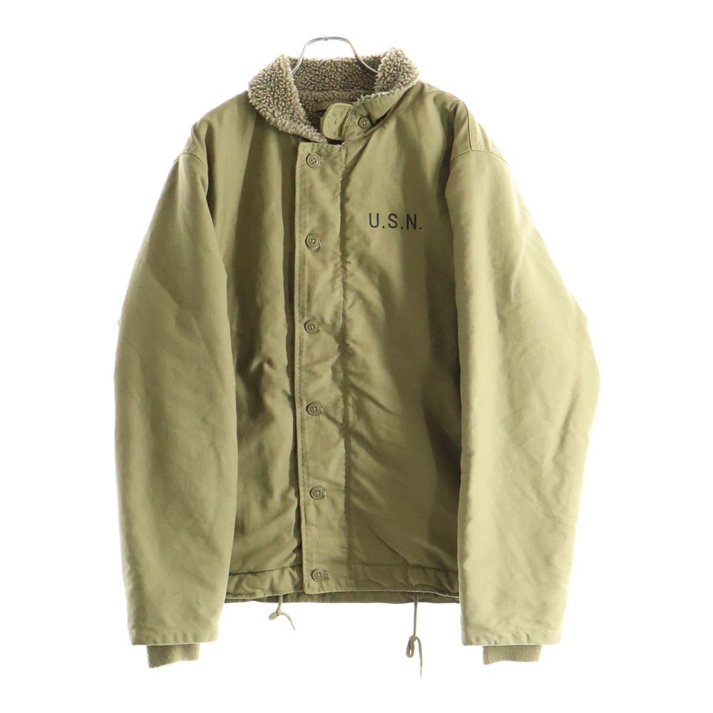 WAIPER.inc (ワイパー) ボア ジップアップ デッキジャケット ブラウン