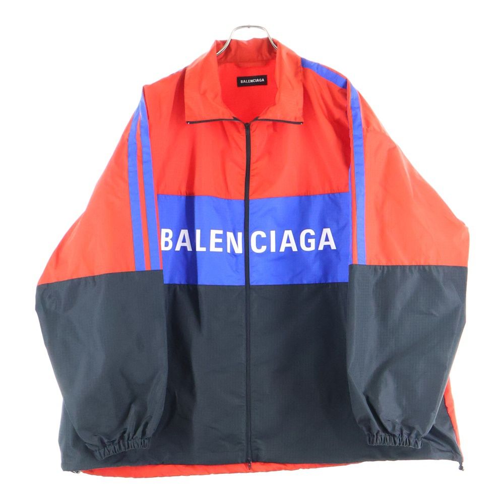 BALENCIAGA ナイロンジャケット ロゴ ジップアップ BALENCIAGA - BALENCIAGA バレンシアガ ジップアップ ロゴナイロン