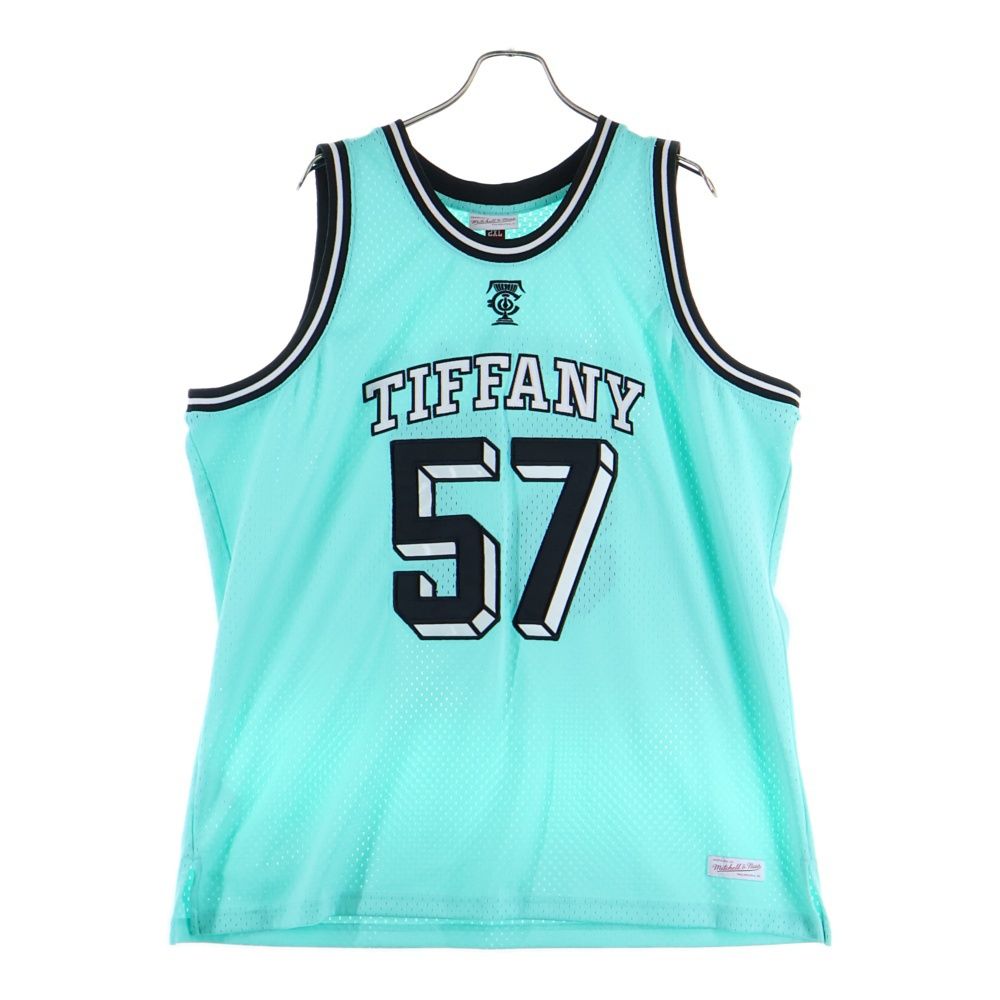 TIFFANY - Co. ティファニー ×NBA×Mittchell-Ness Bascketball Jersey ユニフォーム タンクトップ ティファニーブルー