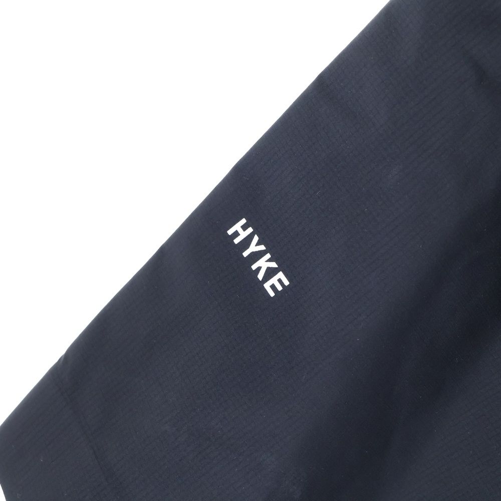  HYKE ハイク 22 SS ベルスリーブ ブラウス ナイロンシャツ レディース ブラック 221 17325 その他 その他