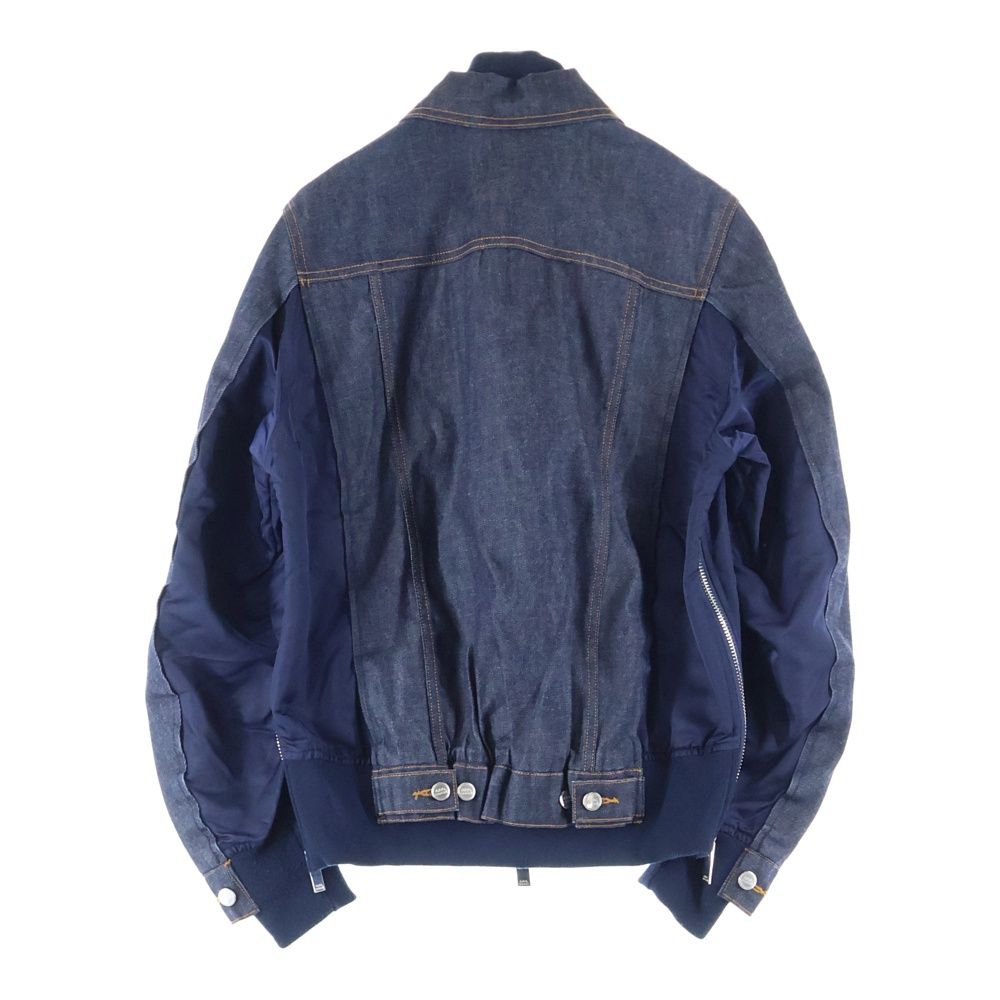 SACAI A.P.C. MA-1デニムジャケット Mサイズ レア sacai/サカイ】Denim x MA-1 Jacket【買取入荷情報】 | カインドオル