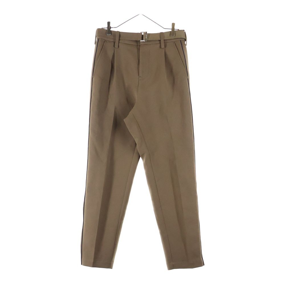 Sacai サカイ サイドライン ベルト カーゴパンツ ベージュ 22-02818M