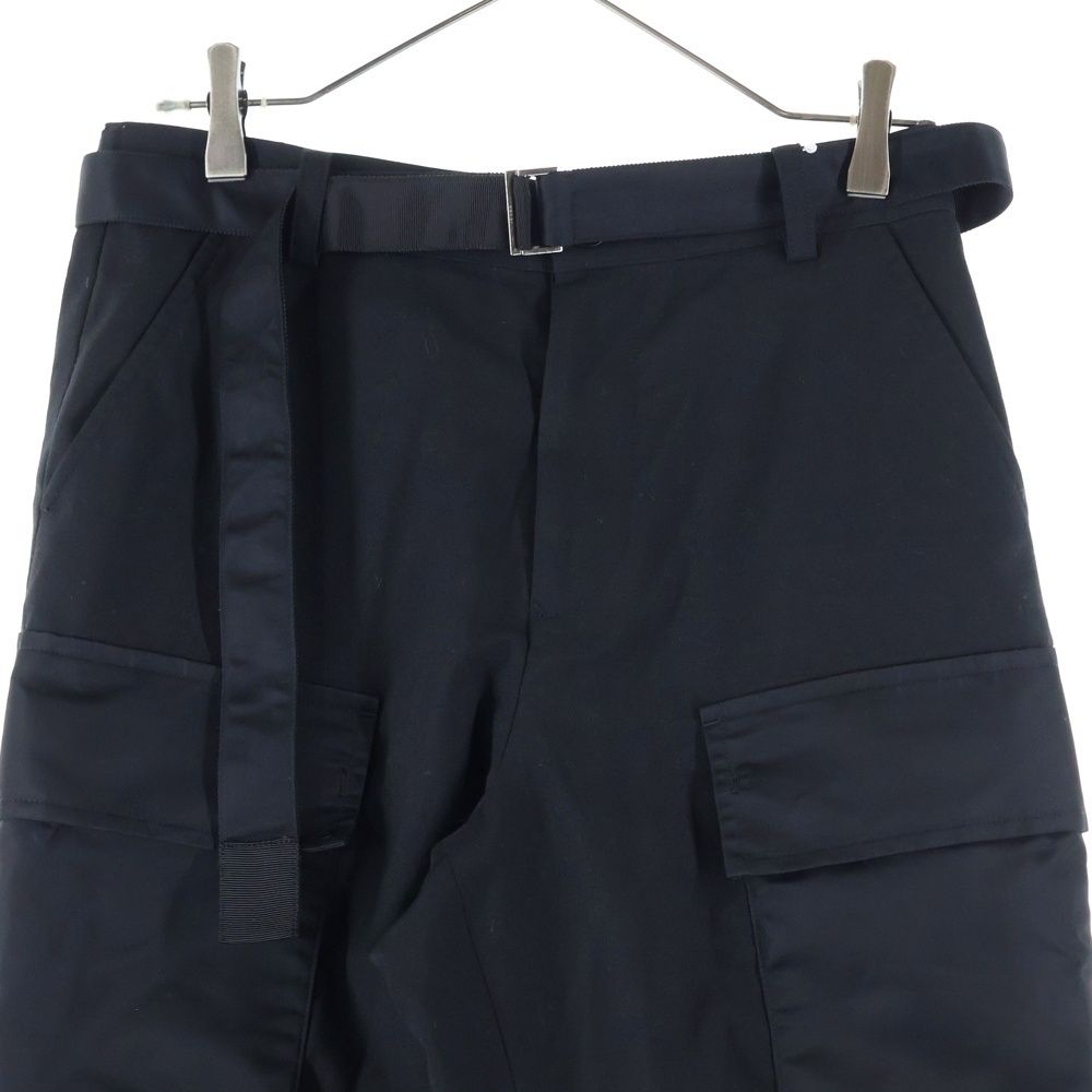 Sacai (サカイ) 【SAMPLE品】 ナイロンミックス ベルト カーゴパンツ
