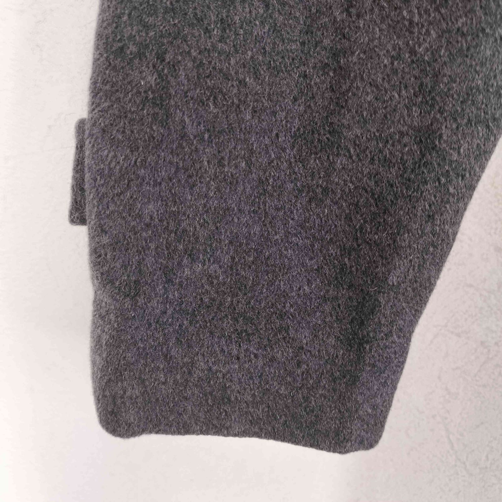 ユーズドフルギ USED古着 カシミヤ100比翼ステンカラーコート メンズ