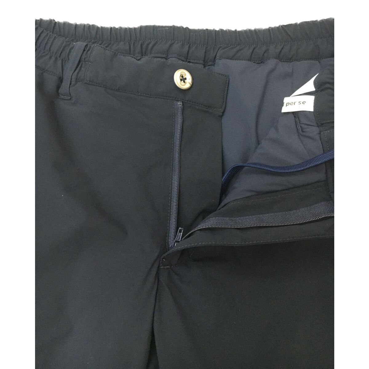 未使用品 メンズ アンパスィ and per se パンツ L 82～87cm 紺