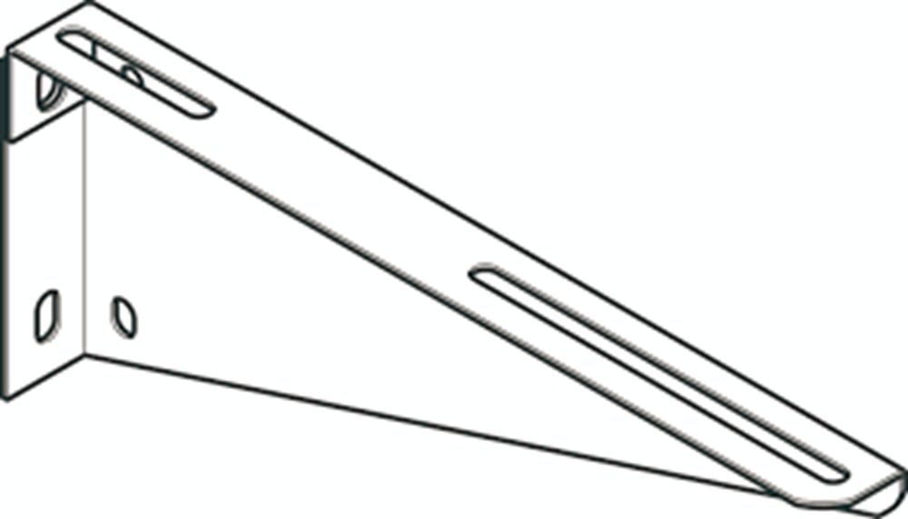 ブラケット 壁面ラック取付用 メラミン樹脂焼付塗装 6個入 BK60-06