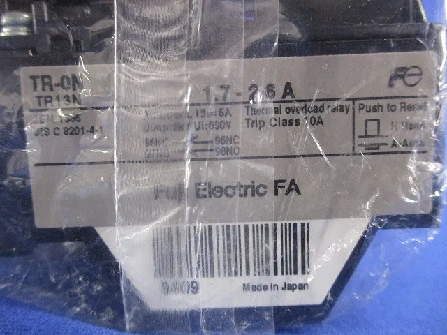 電磁開閉器 200V 0.4kW 購入 1.7-2.6A SW-0-200V0.4kW