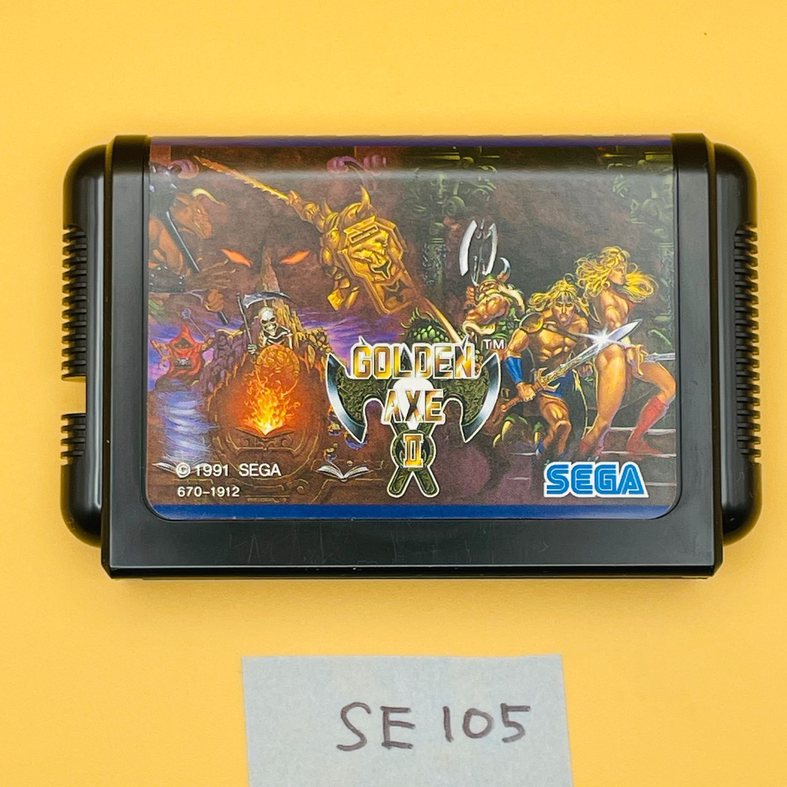◇SE105 MD メガドライブ MEGA DRIVE ゴールデンアックス2 GOLDEN AXE