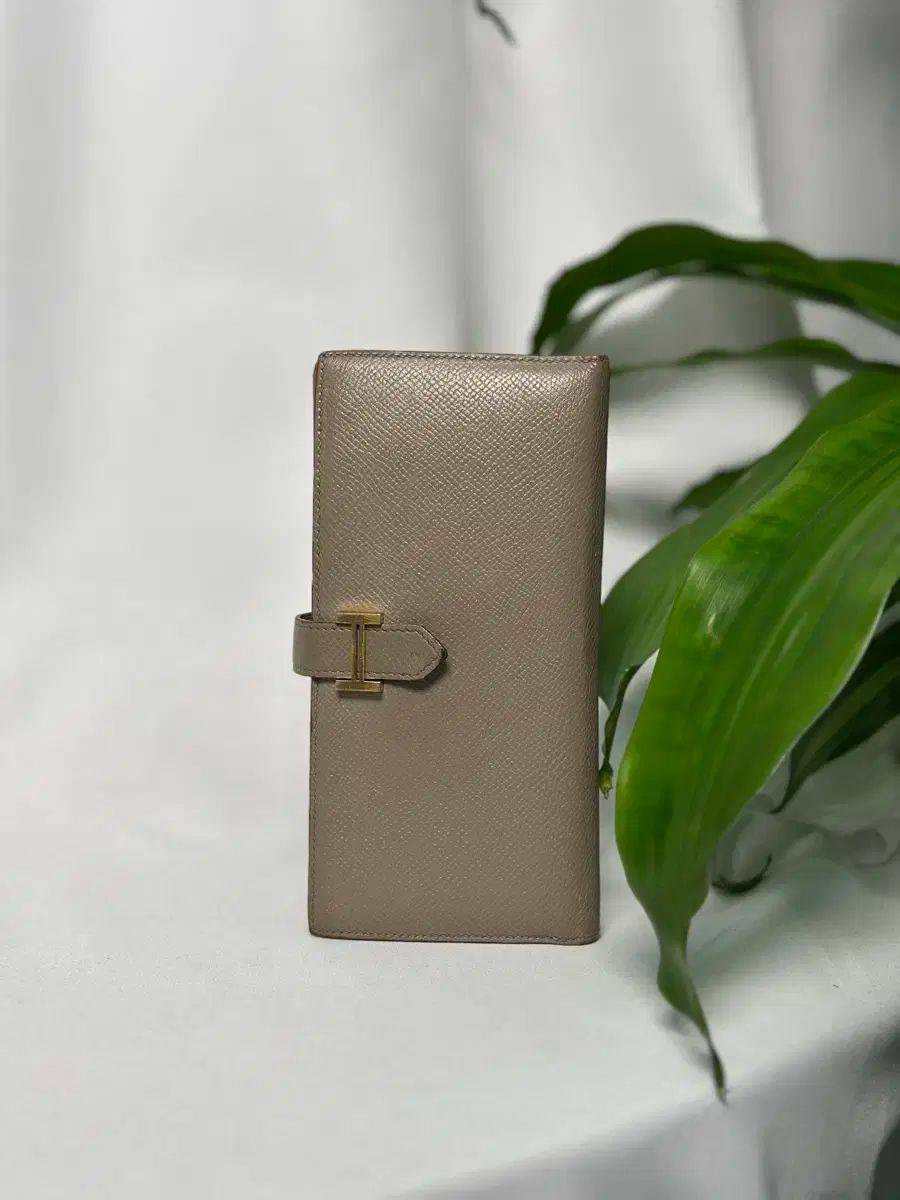 エルメス ベアン エトープ ゴールド金具 長財布