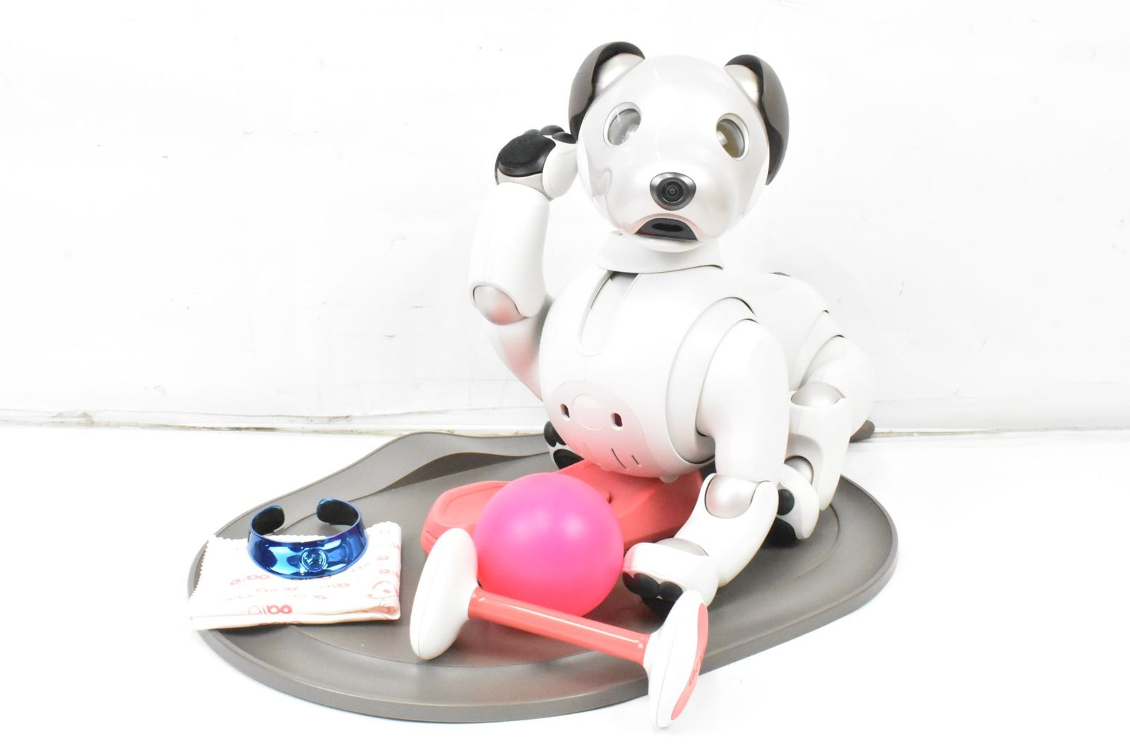 ソニー アイボ ERS-1000 アイボーン 限定首輪 お手入れクロス AIBO 犬