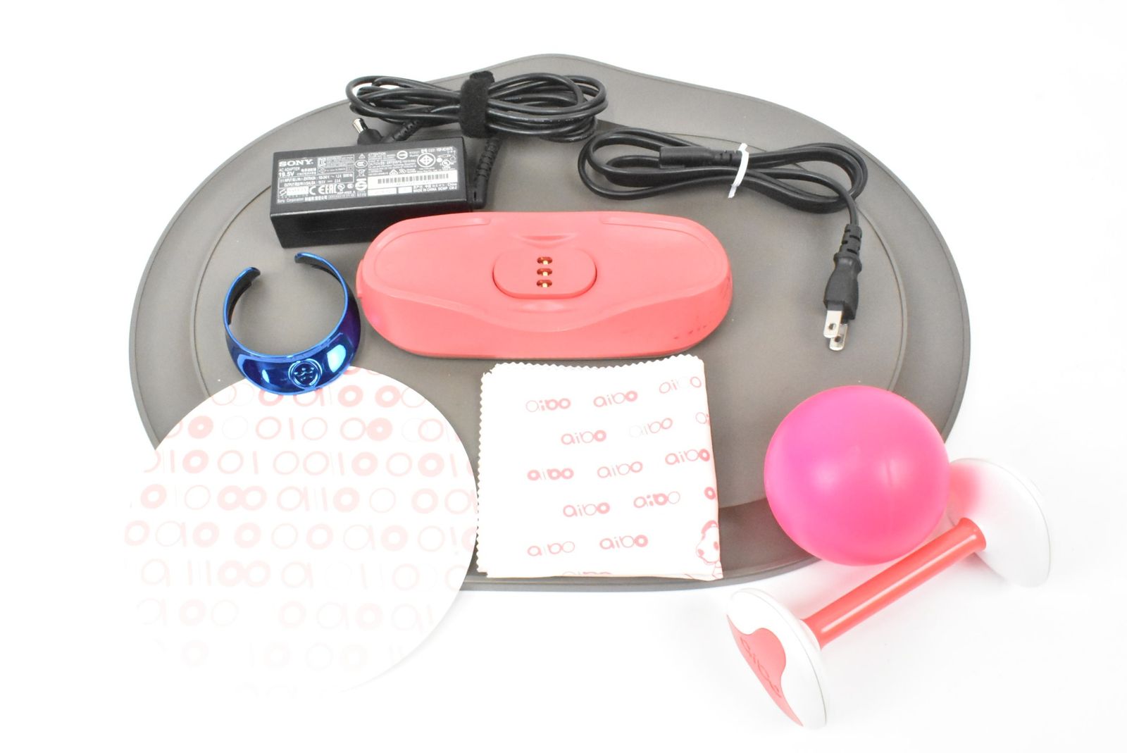 ソニー アイボ ERS-1000 アイボーン 限定首輪 お手入れクロス AIBO 犬