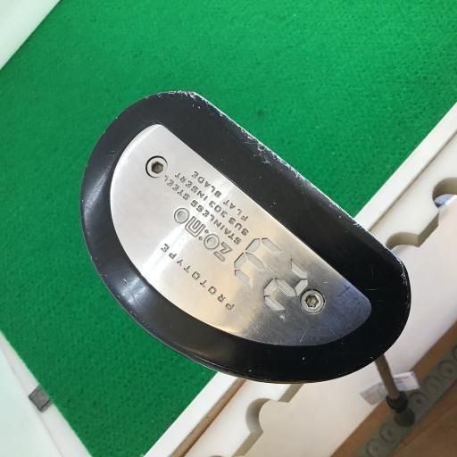ZONE MOMENT ZO MO PROTOTYPE III FLAT BLADE パター PT スチール フレックスその他 メンズ 男性用 右利き 右用 Cランク ゴルフクラブ