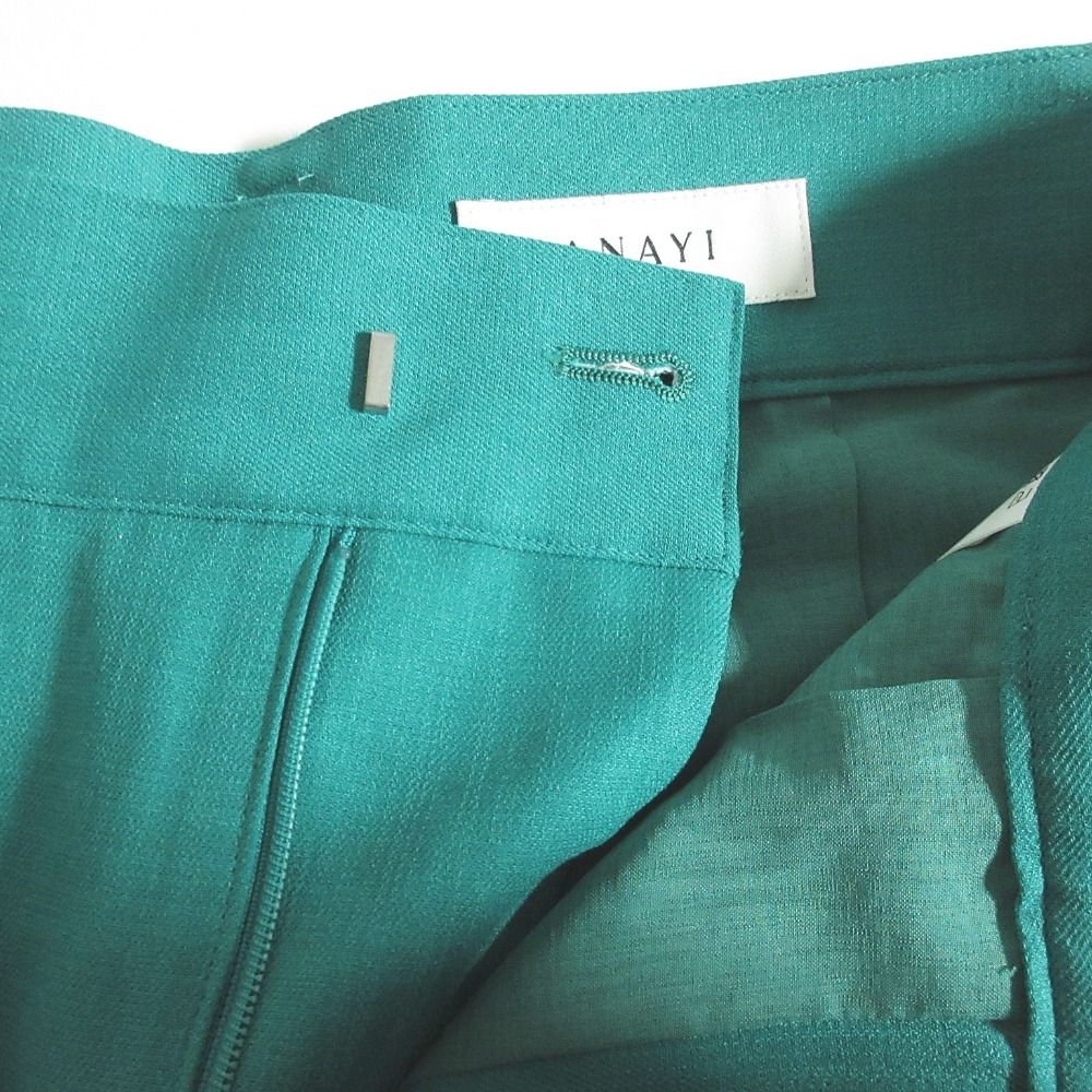 アナイ リネンライクワイドパンツ