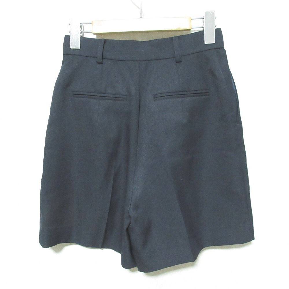 25AW SNIDEL スナイデル シンプルショートパンツ SWFP254278 サイズ0 ネイビー レディース 古着