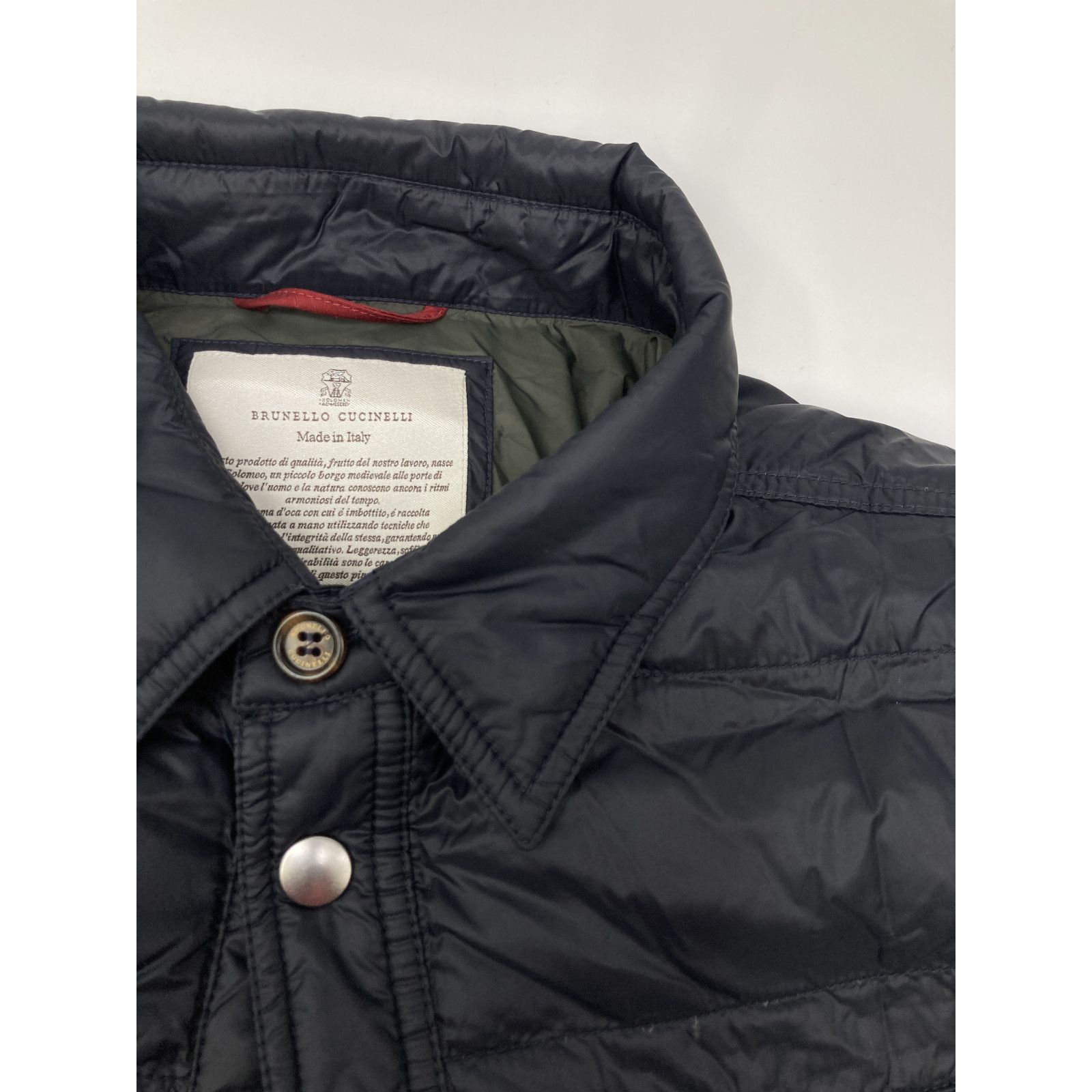 BRUNELLO CUCINELLI ブルネロクチネリ ﾈｲﾋﾞｰ ﾀﾞｳﾝｼﾞｬｹｯﾄ 表記なし