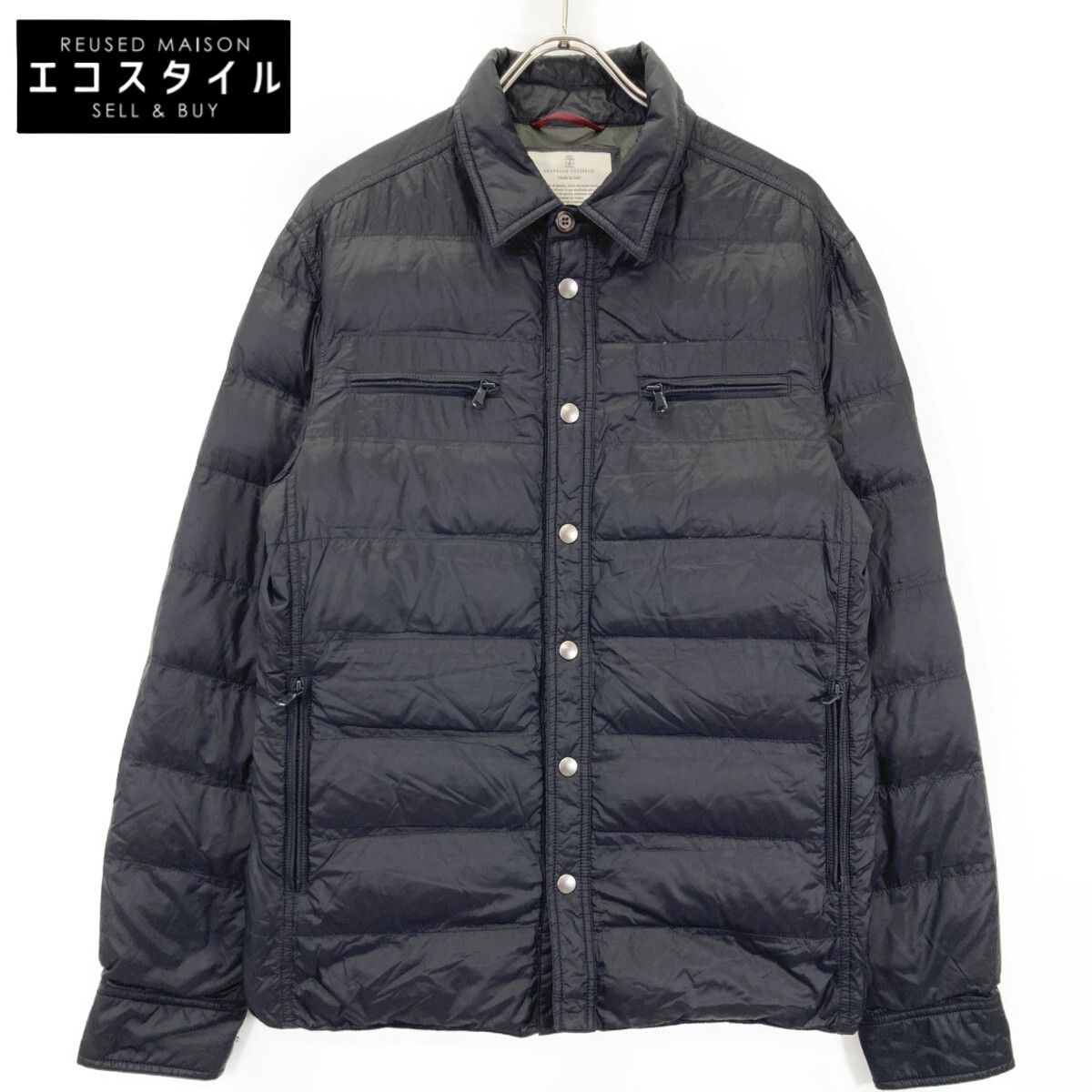 ブルネロクチネリ　カシミヤダウンジャケット ブルネロクチネリ カシミヤダウンジャケット BRUNELLO CUCINELLI