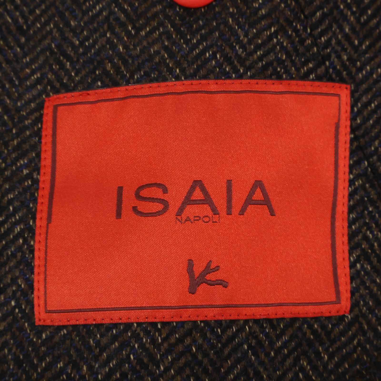 【美品】ISAIA イザイア　ジャケット　44 中古・古着通販】ISAIA (イザイア) セットアップスーツ ブルー サイズ