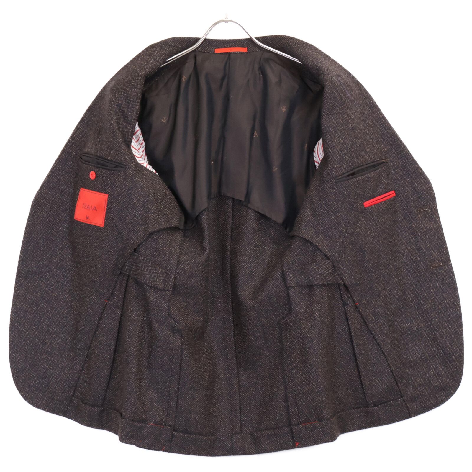 【美品】ISAIA イザイア　ジャケット　44 中古・古着通販】ISAIA (イザイア) カシミヤ混テーラードジャケット