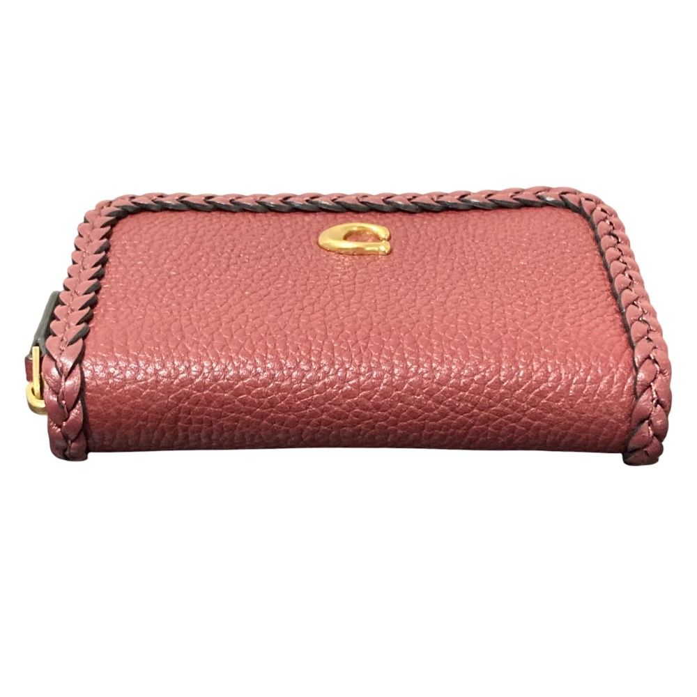 新品同様 COACH コーチ コインウォレット コインケース ミニ財布 ラウンドファスナー ワイン レディース 古着 中古 USED コーチ  COACH コーチ 長財布 レディース COACH Wallet ラウンドファスナー ウォルナット×ボールドレッド CW778 IMXD0  （IMXD0） - ファッション通販 ...