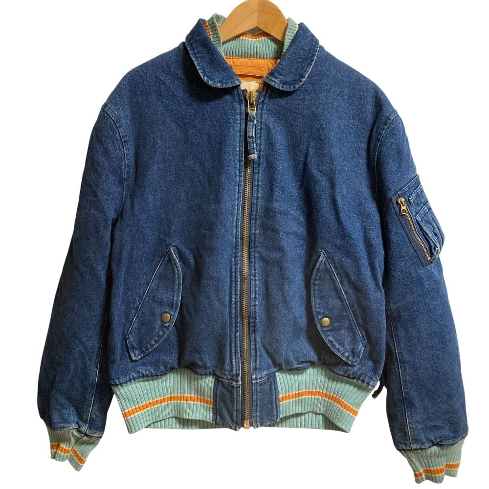 karl helmut カールヘルム デニム ボンバージャケット MA-1 ブルゾン