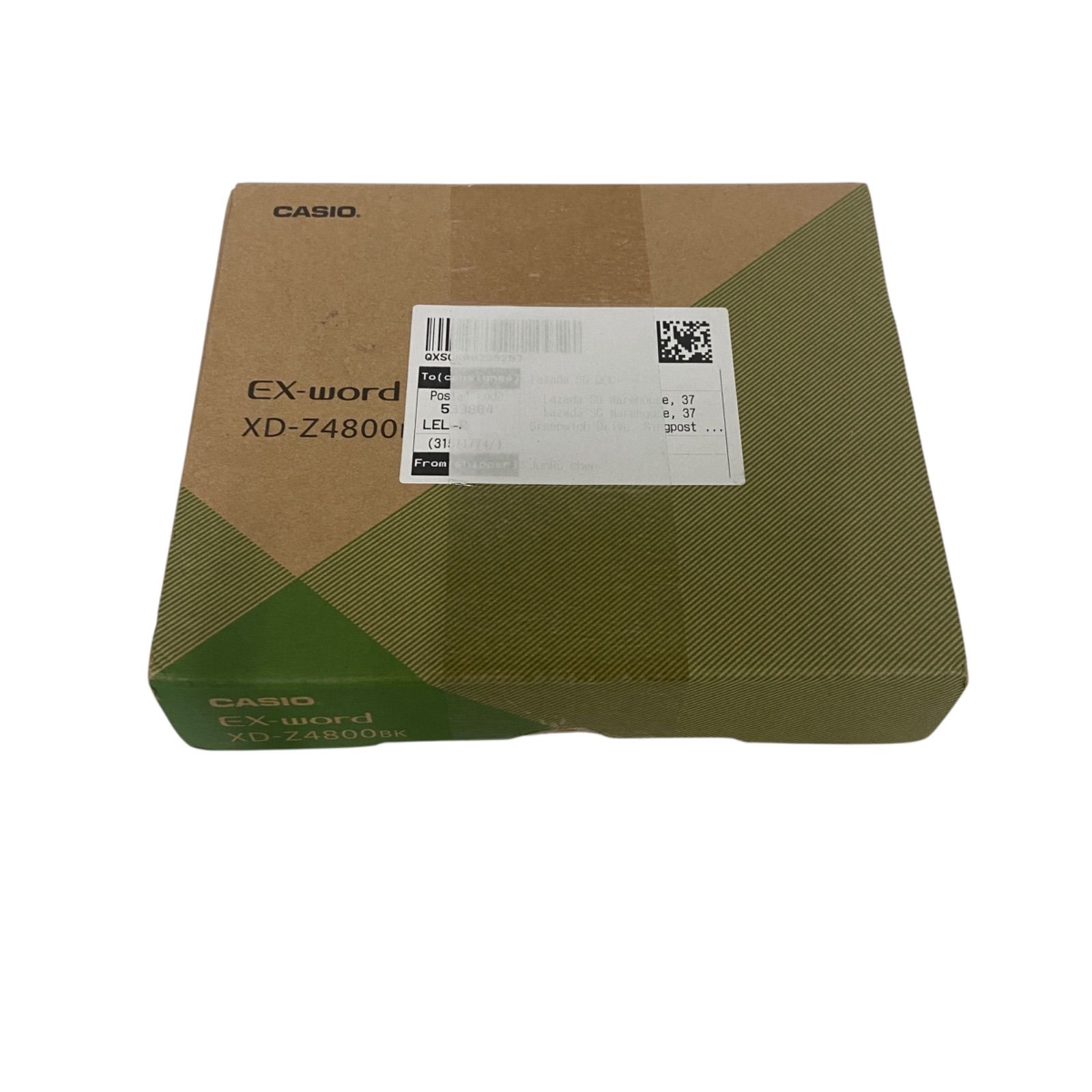 WJ115 CASIO EX-word XD-Z4800BK ブラック 4549526605451 - メルカリ