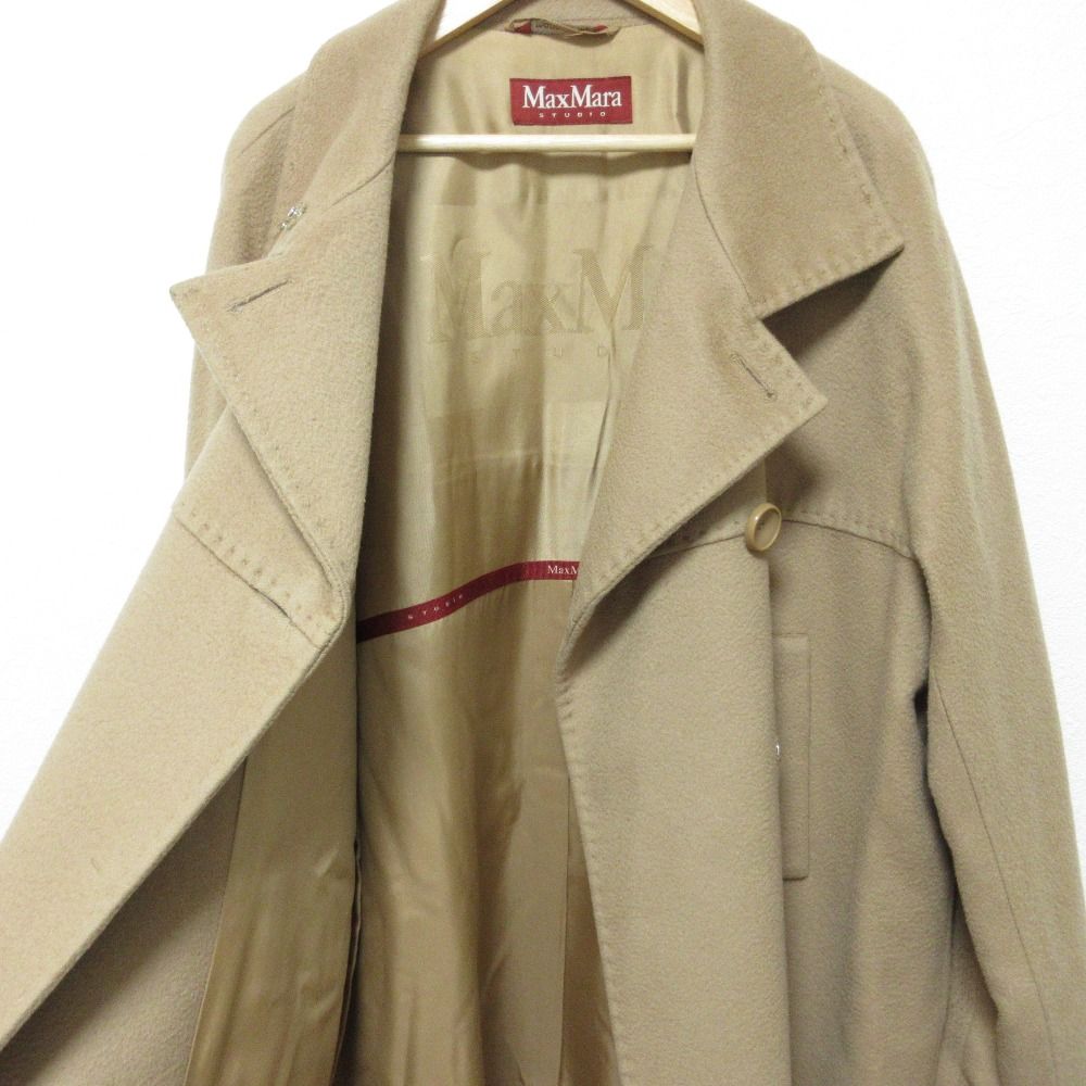 割引 良品 Max Mara STUDIO マックスマーラストゥーディオ ウール  