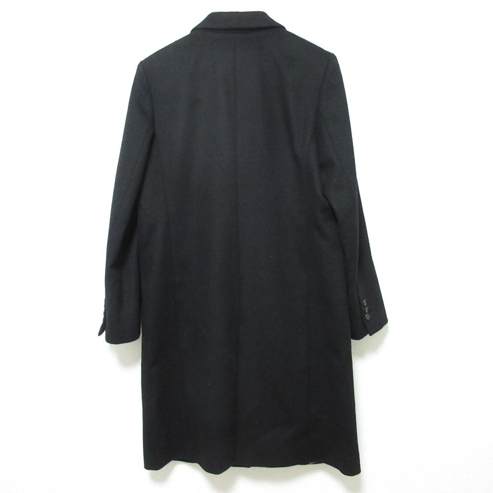 TOMORROWLAND トゥモローランド カシミヤブレンド チェスターコート サイズ36 ブラック レディース 古着