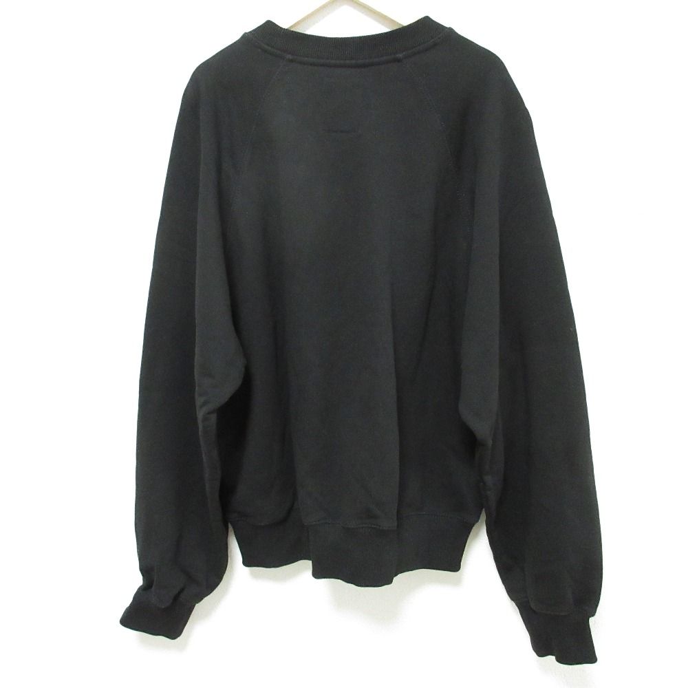 COACH コーチ LIL NAS X DROP BY COACH シグネチャー キャット スウェットシャツ トレーナー CQ739 サイズS ブラック メンズ レディース 古着