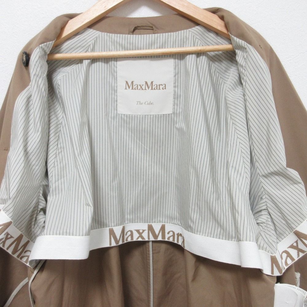 良品 25SS Max Mara マックスマーラ The Cube トレンチコート