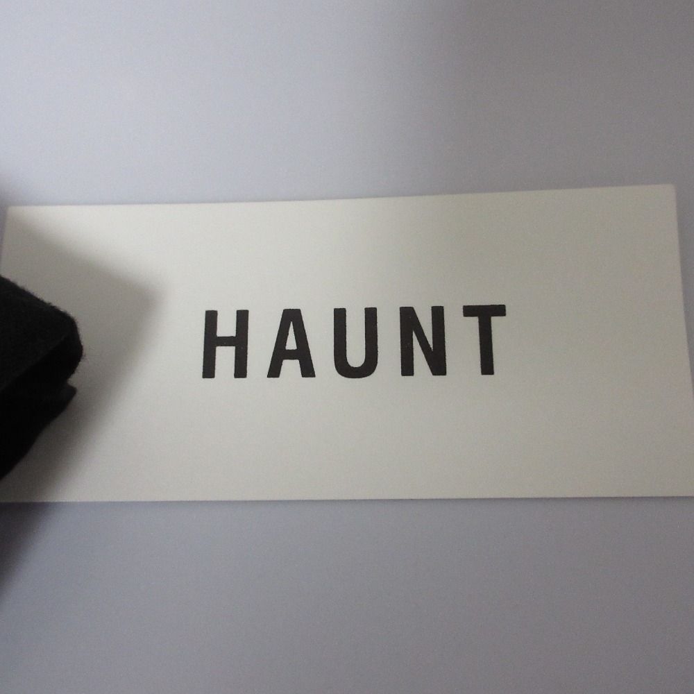  25 SS HAUNT ハウント LINEN VEST リネンベスト ジレ サイズ38 ブラック レディース 古着 ベスト ジレ ベスト ジレ ビスチェ