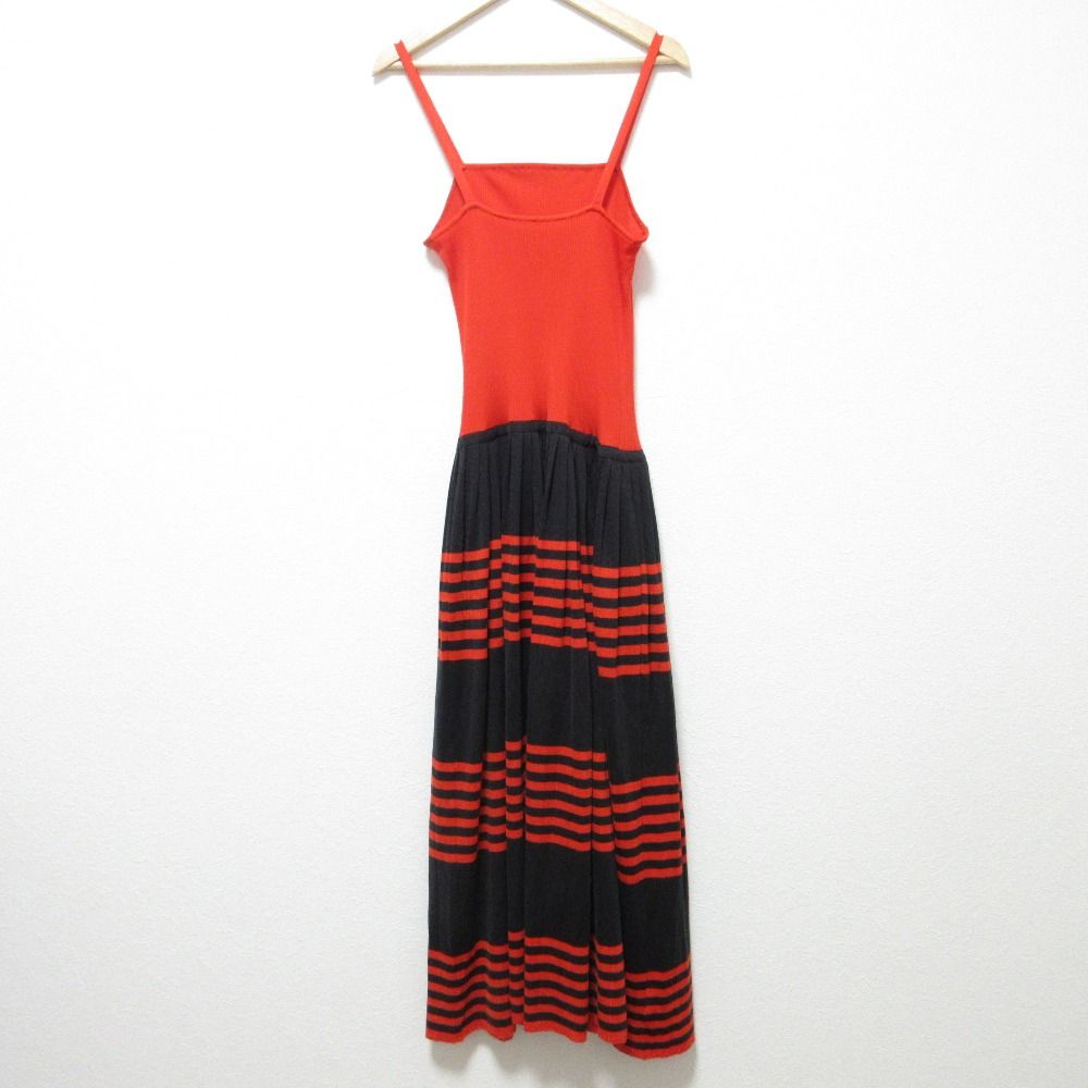  ISSEY MIYAKE イッセイミヤケ ヴィンテージ ワンピース ジャケット アンサンブル ブラック レッド レディース 古着 長袖 カーディガン ボレロ アンサンブル