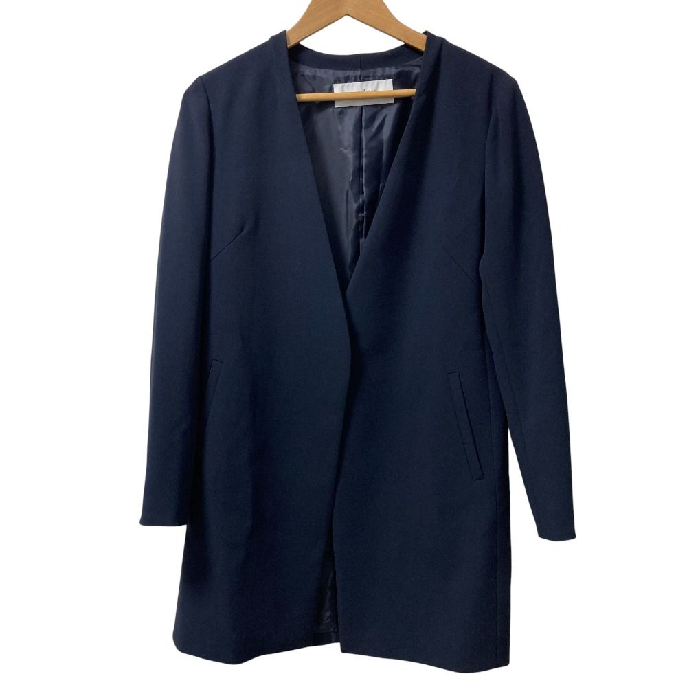 美品 SOEJU ソージュ ストレッチファイン ノーカラージャケット パンツ