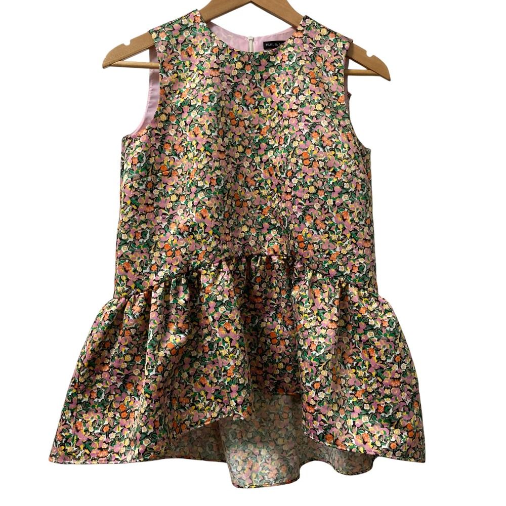 23 SS SURU by Mariko Oikawa ツルバイマリコオイカワ Matine バックリボン ブラウス BL 1239930 フリーサイズ ピンク レディース 古着