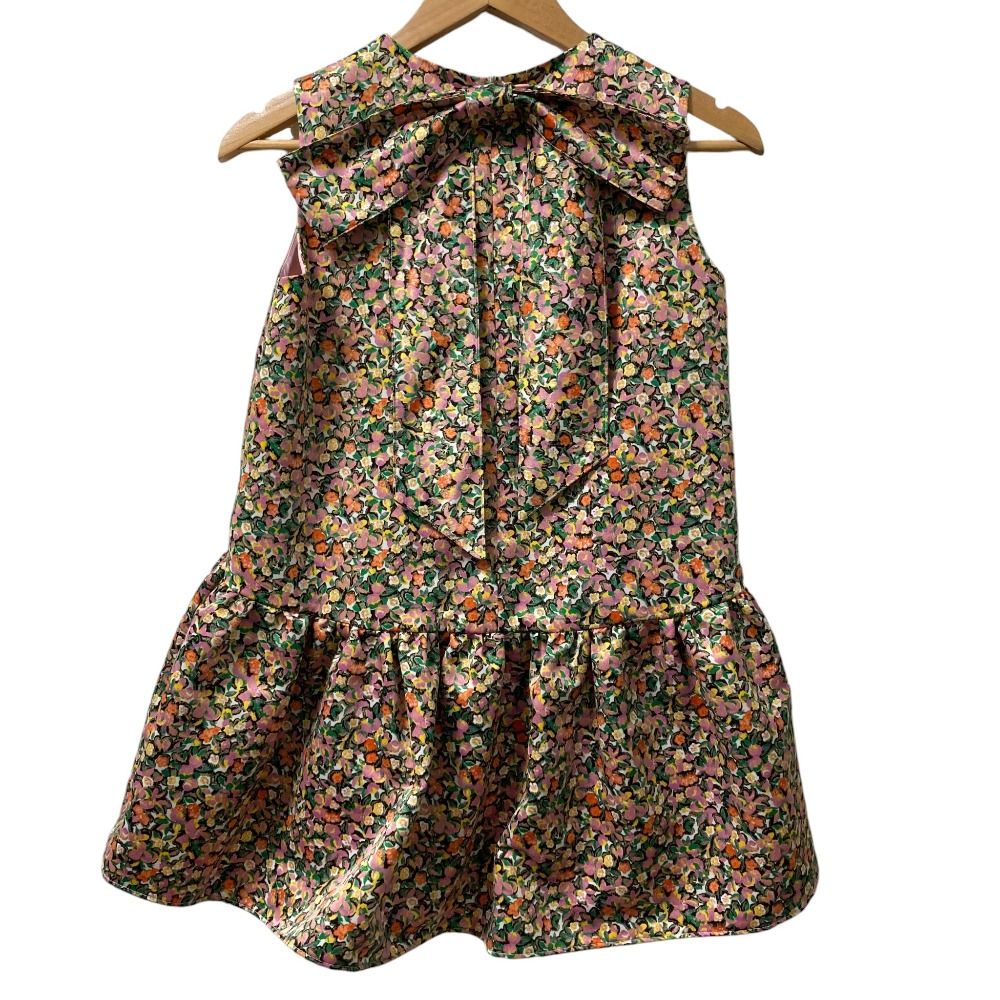 バックリボン ブラウス