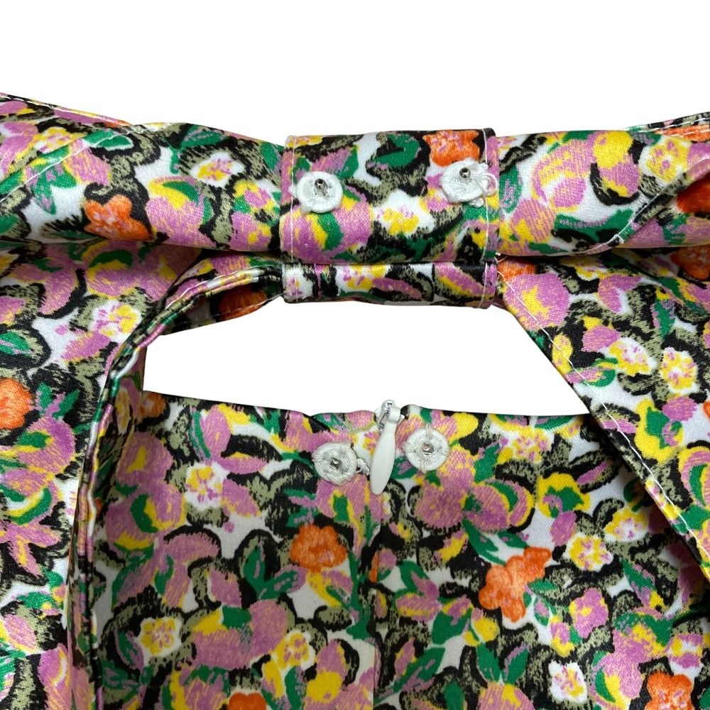 23SS SURU by Mariko Oikawa ツルバイマリコオイカワ Matine バックリボン ブラウス BL-1239930 フリーサイズ ピンク レディース 古着 GINKGOPHARMACY_COM