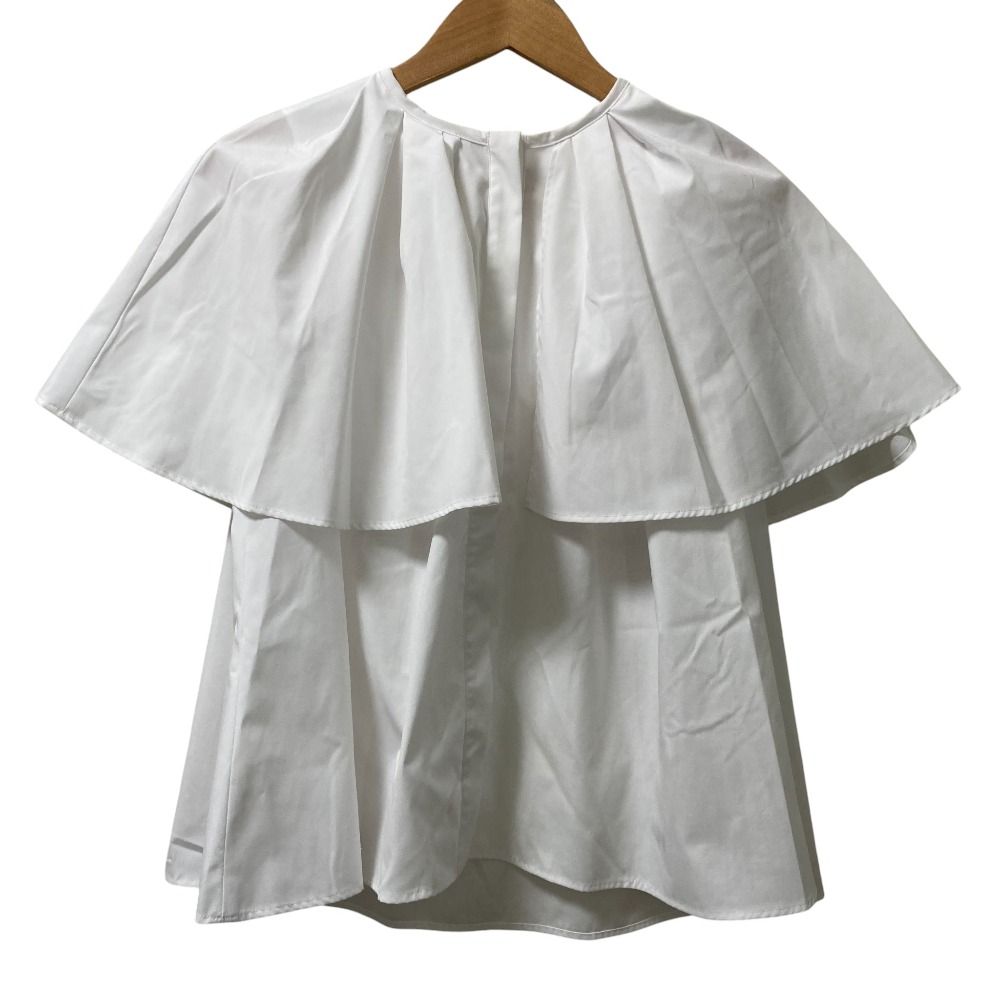 25SS TSURU by Mariko Oikawa ツルバイマリコオイカワ Sailor ブラウス BL-1253410 フリーサイズ ホワイト レディース 古着