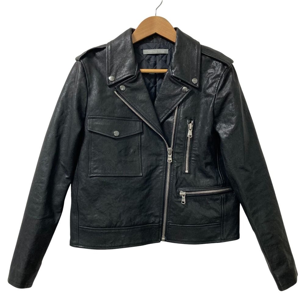 Theory luxe セオリーリュクス レザー ライダース ジャケット 42 セオリーリュクスオススメアウター】レザーライダースジャケット