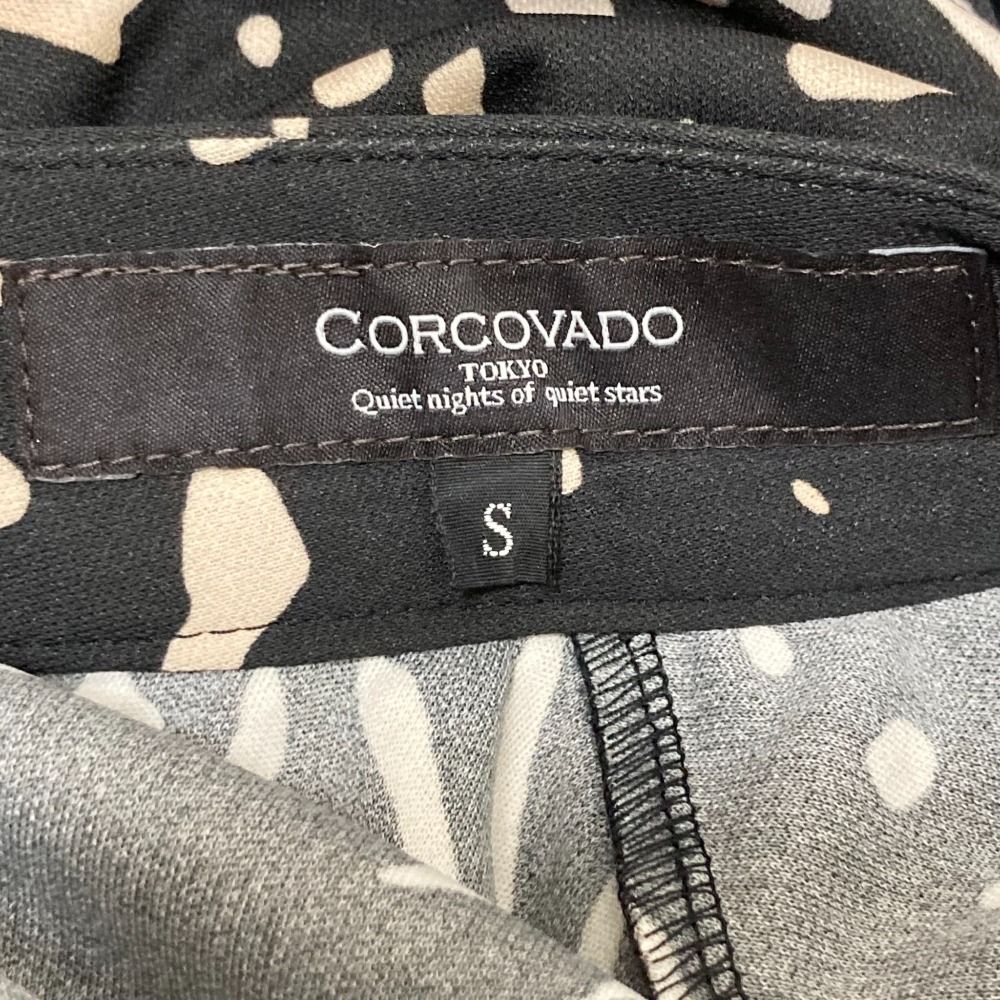 美品 CORCOVADO コルコバード ベルト付き 長袖 ロングワンピース S